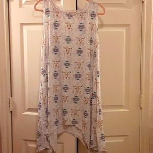 Fashion Express western/aztec style top